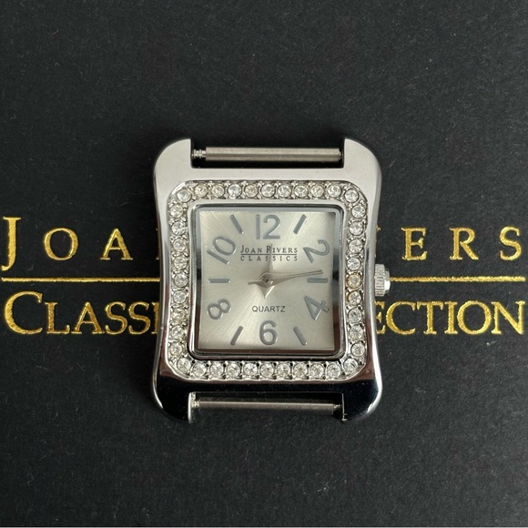 SOLD Joan Rivers Classics — Silver Watch without Strap - Picture 1 of 6